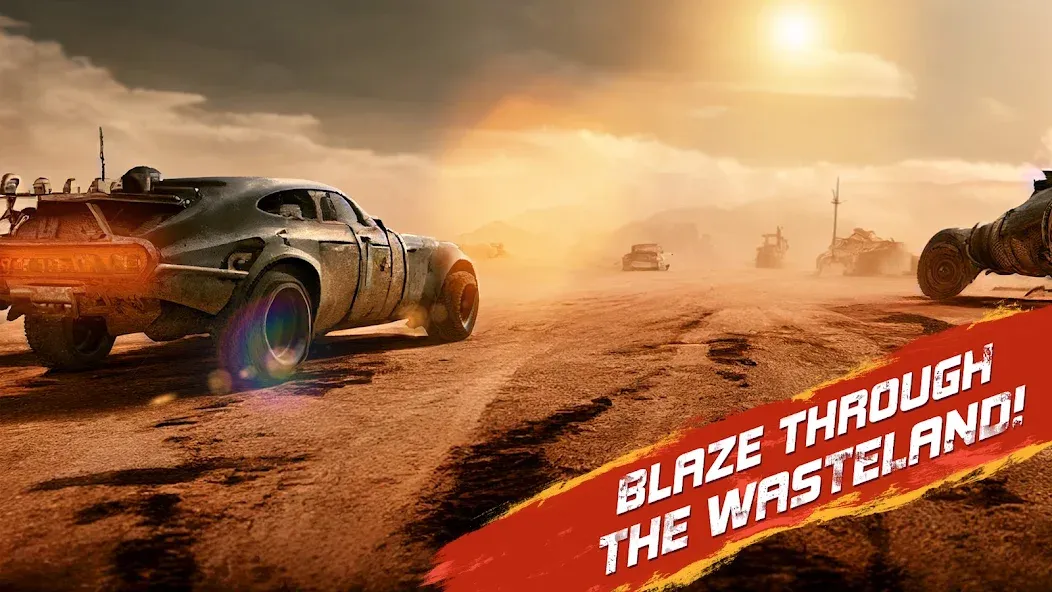 Road Warrior: Nitro Car Battle [MOD: безлимитное топливо и улучшенные машины] Screenshot 1