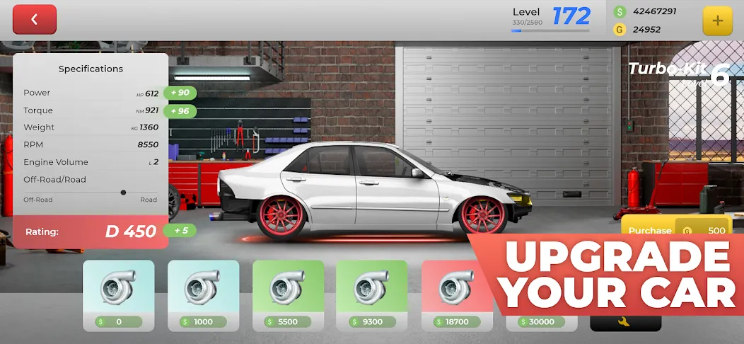 Project Drag Racing [MOD: безлимитные деньги и все машины открыты] Screenshot 3