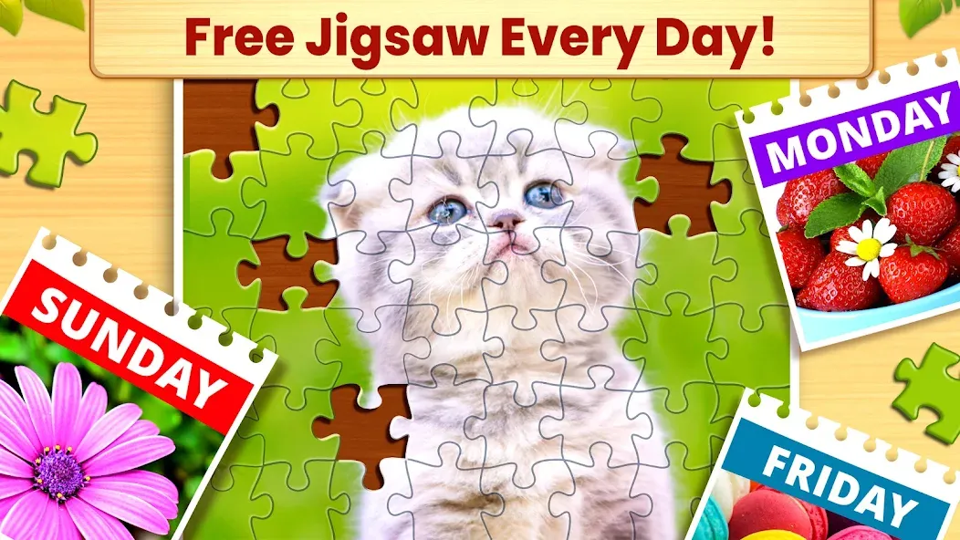 Jigsaw Puzzles: Picture Puzzle [MOD: безлимитные подсказки и открыты все пазлы] Screenshot 3