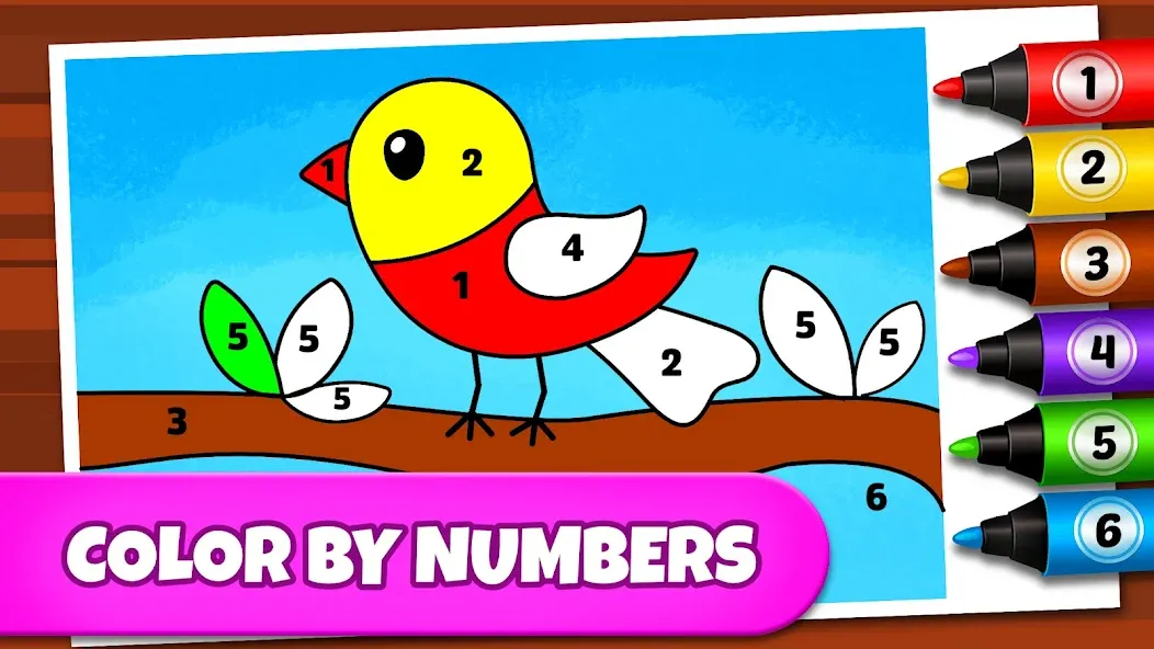 Coloring Games: Color &amp; Paint [MOD: разблокированы все раскраски и инструменты] Screenshot 5