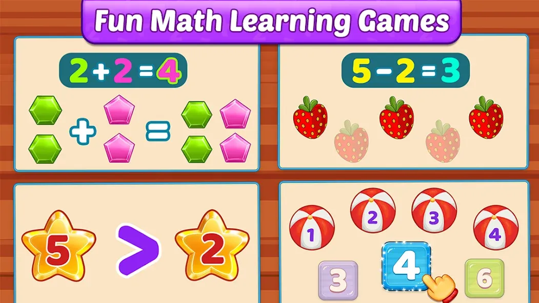 Math Kids: Math Games For Kids [MOD: без рекламы и все уровни открыты] Screenshot 5