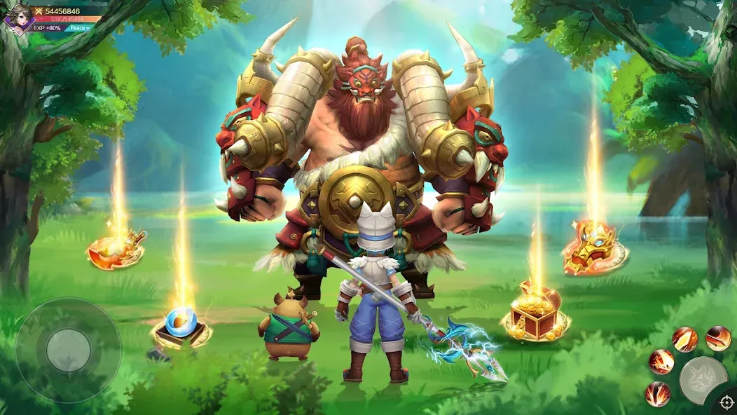 Yong Heroes 2: Storm Returns [MOD: безлимитные ресурсы и мощное снаряжение] Screenshot 4
