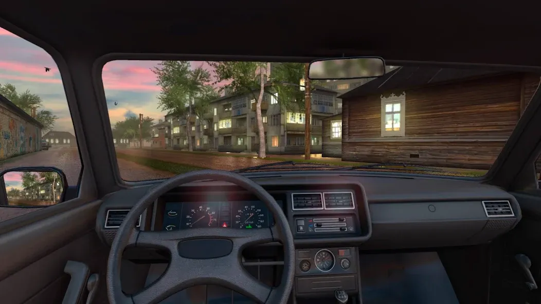 Traffic Racer Russian Village [MOD: безлимитные деньги и открыты все машины] Screenshot 4