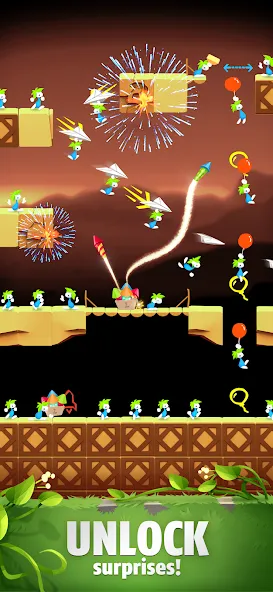 Lemmings [MOD: безлимитные деньги и все уровни] Screenshot 5