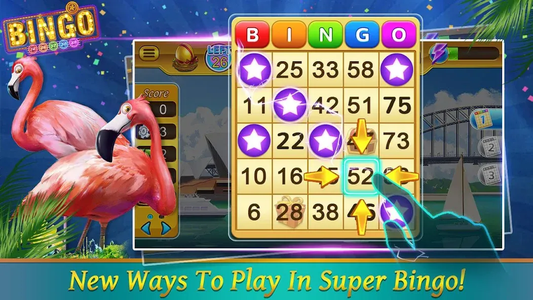Bingo Happy HD - Bingo Games [MOD: безлимитные билеты и бонусы] Screenshot 2