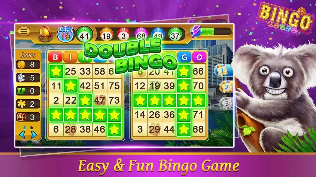 Bingo Happy HD - Bingo Games [MOD: безлимитные билеты и бонусы] Screenshot 3