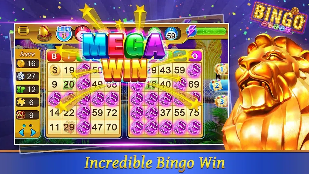 Bingo Happy HD - Bingo Games [MOD: безлимитные билеты и бонусы] Screenshot 4