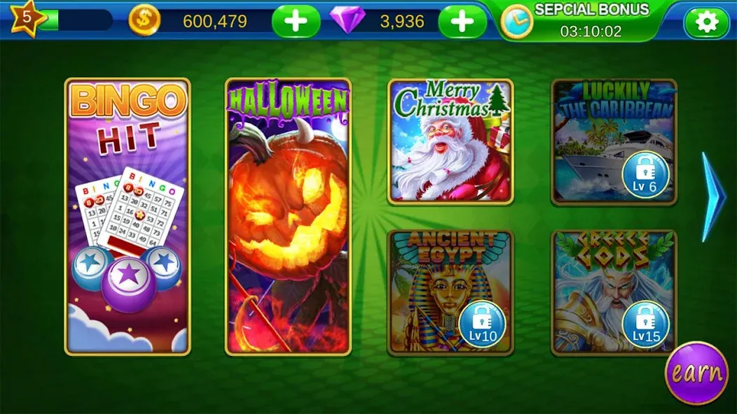 Offline Vegas Casino Slots [MOD: безлимитные монеты и все слоты открыты] Screenshot 2