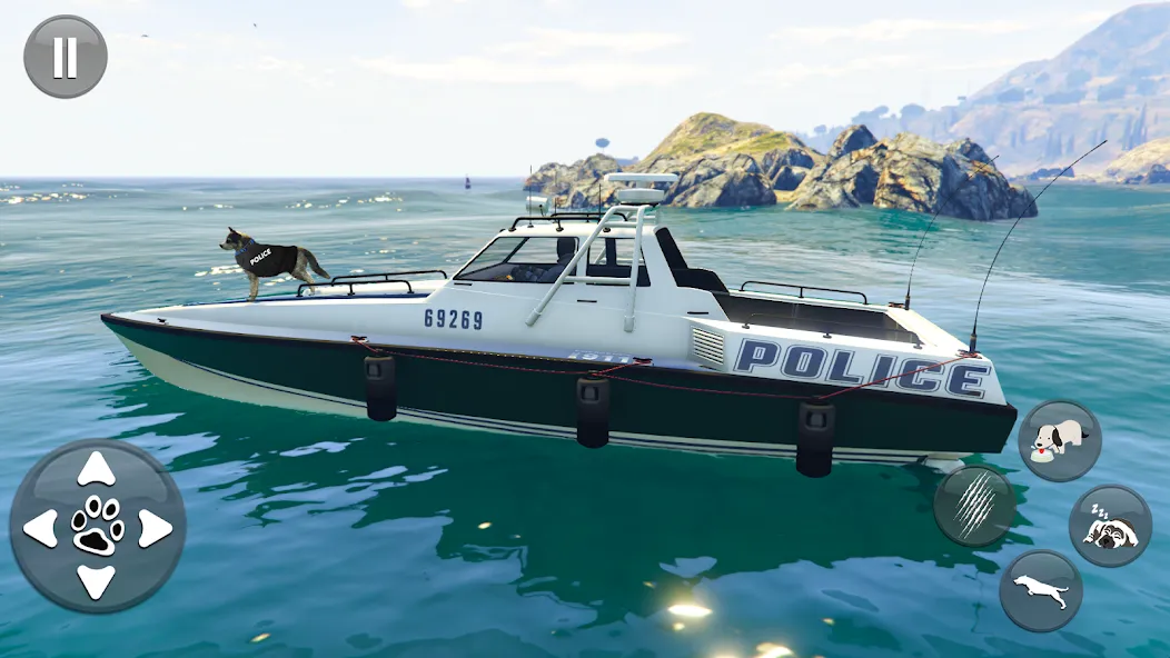Toby Police Dog Sim: Dogs Game [MOD: много денег и открыты уровни] Screenshot 2