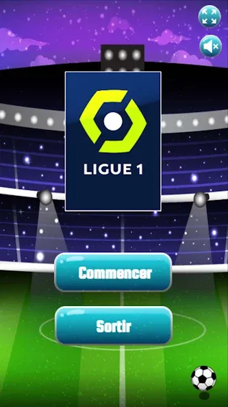 Jeu de Ligue 1 [MOD: безлимитные монеты и все команды] Screenshot 1