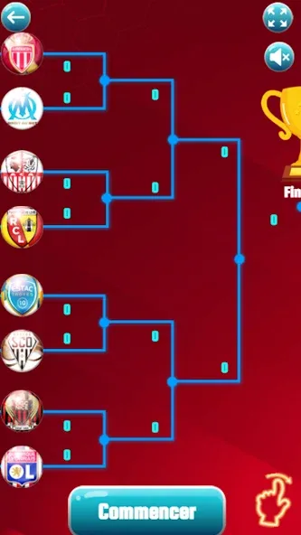 Jeu de Ligue 1 [MOD: безлимитные монеты и все команды] Screenshot 3