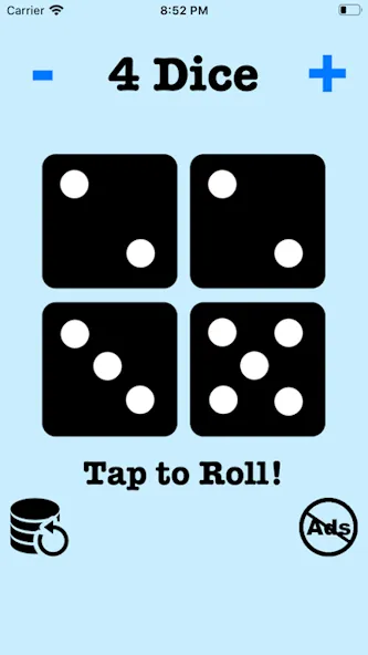 Dice Roller! [MOD: улучшенные броски и все грани] Screenshot 4