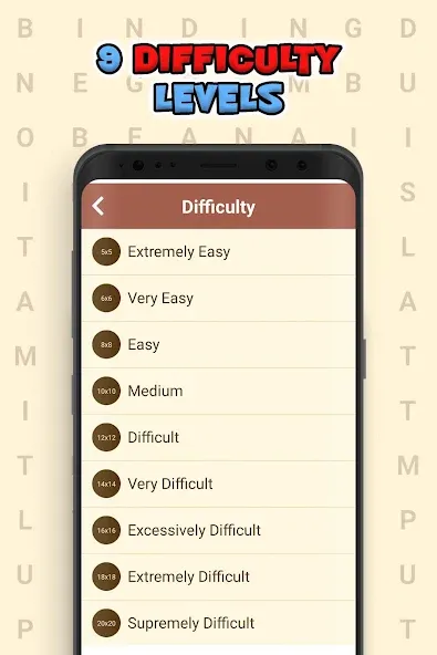 Korean! Word Search [MOD: безлимитные подсказки и жизни] Screenshot 3