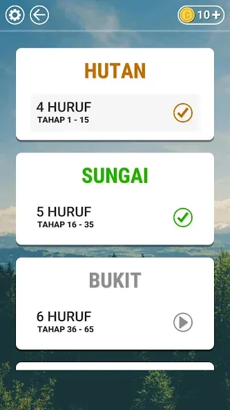 Silang Kata Malaysia [MOD: безлимитные подсказки и открыты все уровни] Screenshot 5