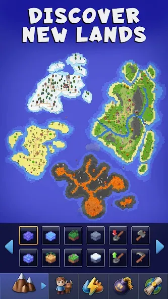 Galactory - Sandbox Simulator [MOD: безлимитные ресурсы и открыты все миры] Screenshot 3