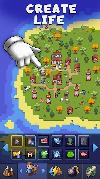 Galactory - Sandbox Simulator [MOD: безлимитные ресурсы и открыты все миры] Screenshot 4
