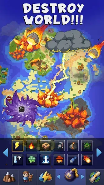 Galactory - Sandbox Simulator [MOD: безлимитные ресурсы и открыты все миры] Screenshot 5