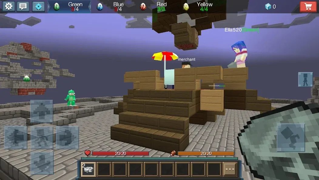 Egg Wars [MOD: неограниченные ресурсы и усиленная защита] Screenshot 4