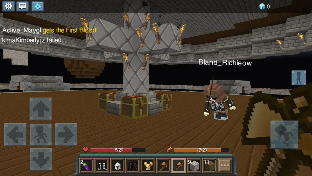 Sky Wars for Blockman Go [MOD: безлимитные ресурсы и усиленная броня] Screenshot 4