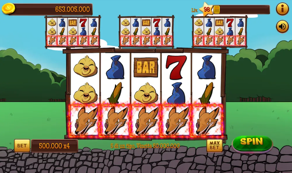 Slot Gallina 4 [MOD: безлимитные монеты и бонусы] Screenshot 2