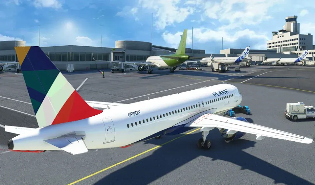 Airport Games: Airplane Games [MOD: безлимитные деньги и топливо] Screenshot 2