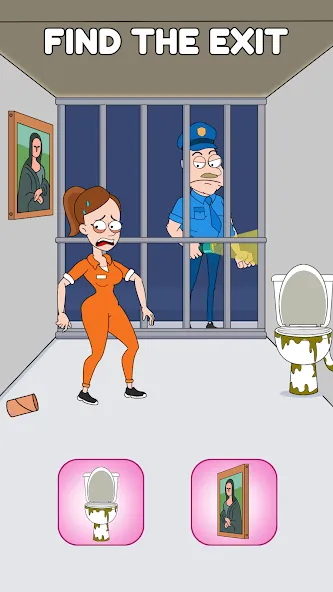 Save Prisoner: Escape Story [MOD: без рекламы и много денег] Screenshot 4