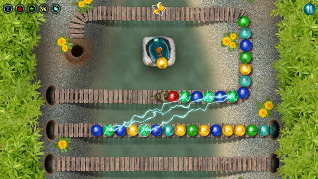 Marbles Garden [MOD: безлимитные монеты и жизни] Screenshot 4