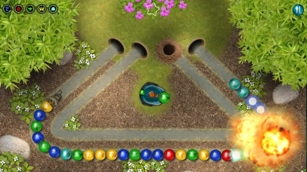 Marbles Garden [MOD: безлимитные монеты и жизни] Screenshot 5