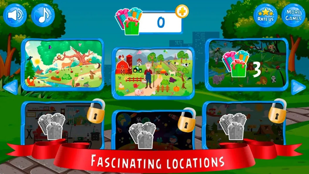 Hidden Object games for kids [MOD: все предметы легко найти] Screenshot 2