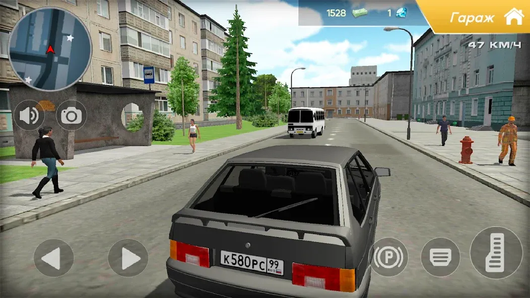 Lada 2114 Car Simulator [MOD: безлимитные деньги и бензин] Screenshot 2
