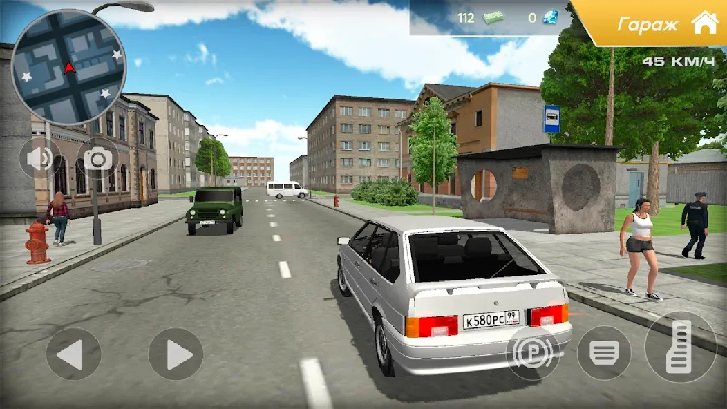 Lada 2114 Car Simulator [MOD: безлимитные деньги и бензин] Screenshot 4
