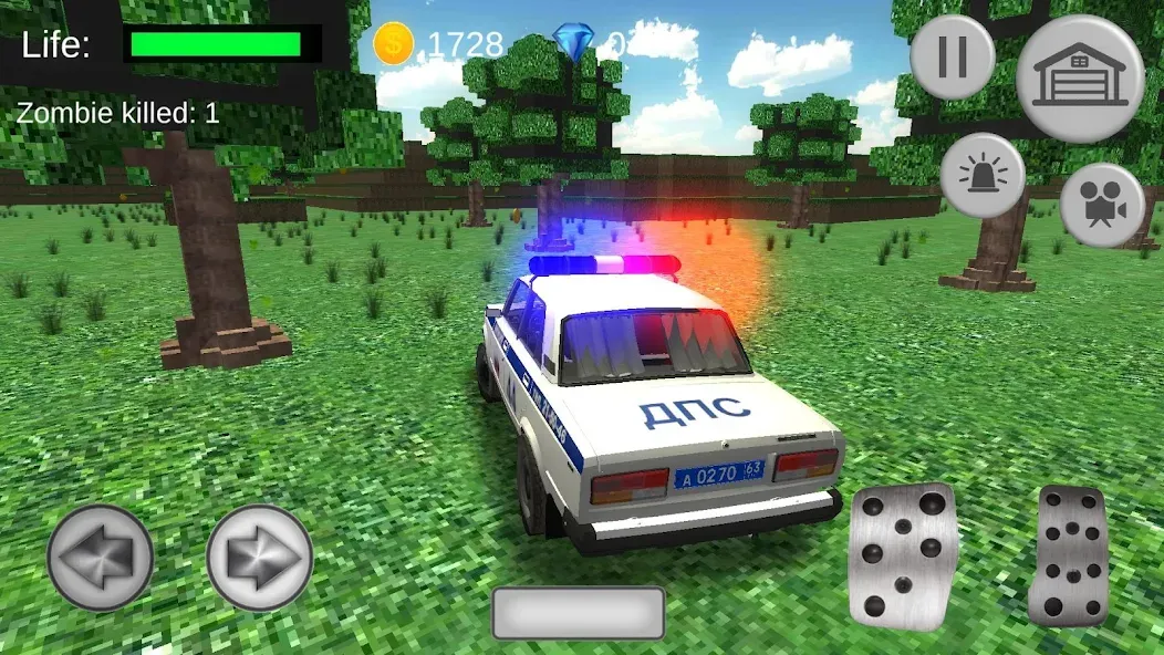 Стив ВАЗ 2107 ДПС Лада Семерка [MOD: бесконечные деньги и тюнинг ваз] Screenshot 1