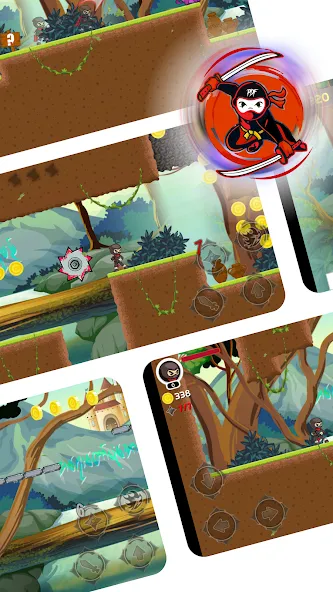 Ninja Jumper - Hero PDF [MOD: безлимитные монеты и усиленная броня] Screenshot 4