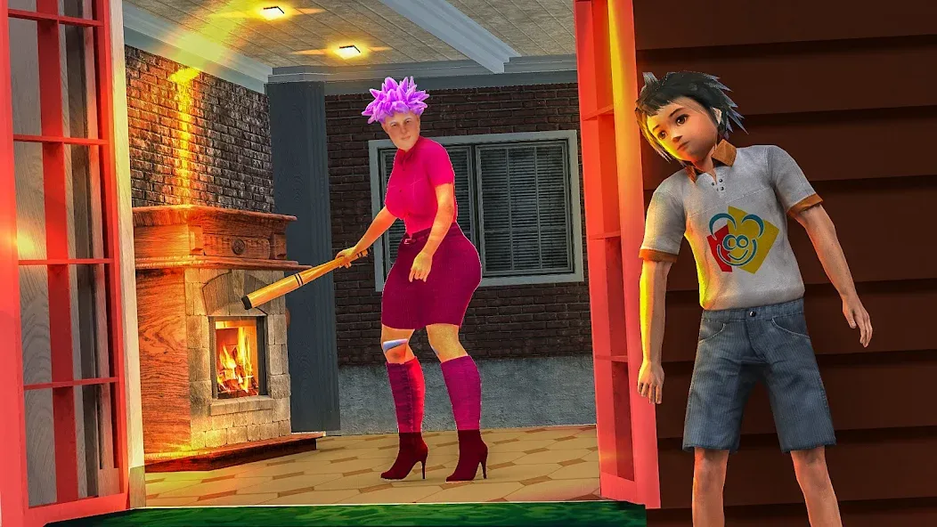 The Evil Teacher Horror Game [MOD: открыты все уровни и без страха] Screenshot 1