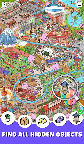 Find It Out! Scavenger Hunt [MOD: подсказки без ограничений и все уровни] Screenshot 1