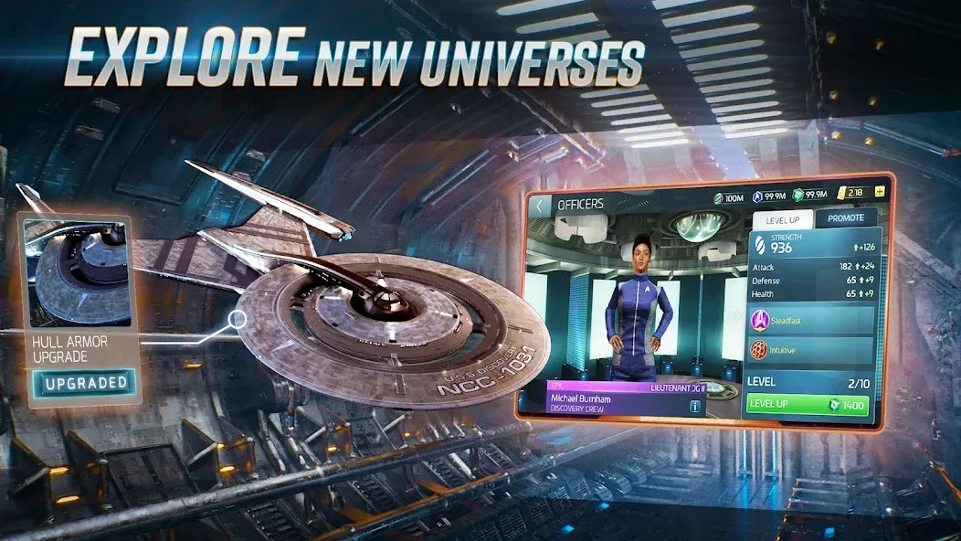 Star Trek™ Fleet Command [MOD: безлимитные ресурсы и энергия] Screenshot 1