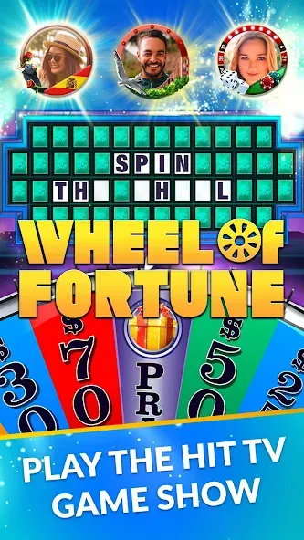 Wheel of Fortune: TV Game [MOD: безлимитные деньги и подсказки] Screenshot 1