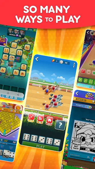 YAHTZEE With Buddies Dice Game [MOD: безлимитные монеты и кубики] Screenshot 2