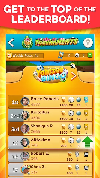 YAHTZEE With Buddies Dice Game [MOD: безлимитные монеты и кубики] Screenshot 4