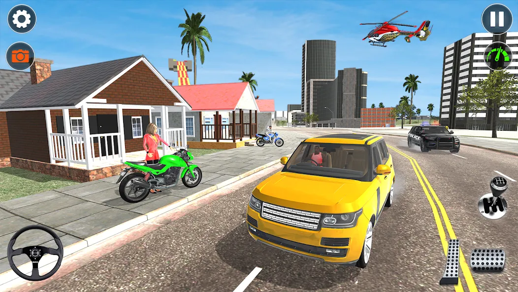 Indian Car Simulator: Car Game [MOD: безлимитные деньги и всё разблокировано] Screenshot 1