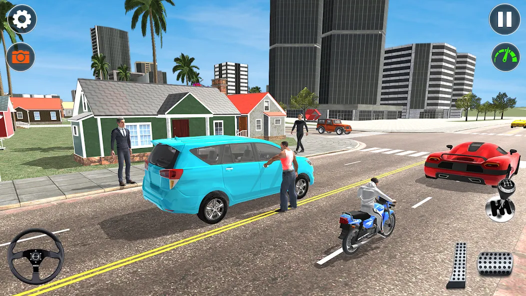 Indian Car Simulator: Car Game [MOD: безлимитные деньги и всё разблокировано] Screenshot 5