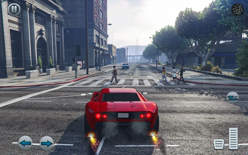 Gangster Vice Robbery Mafia [MOD: безлимитные деньги и оружие] Screenshot 4