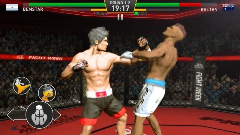 Fighting Star [MOD: безлимитные деньги и усиленные бойцы] Screenshot 3