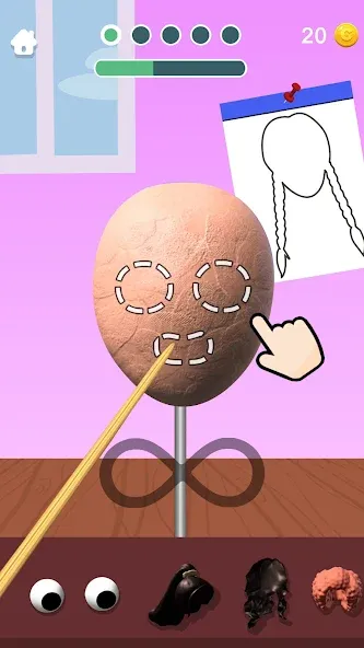Sculpt People [MOD: безлимитные деньги и ресурсы] Screenshot 1