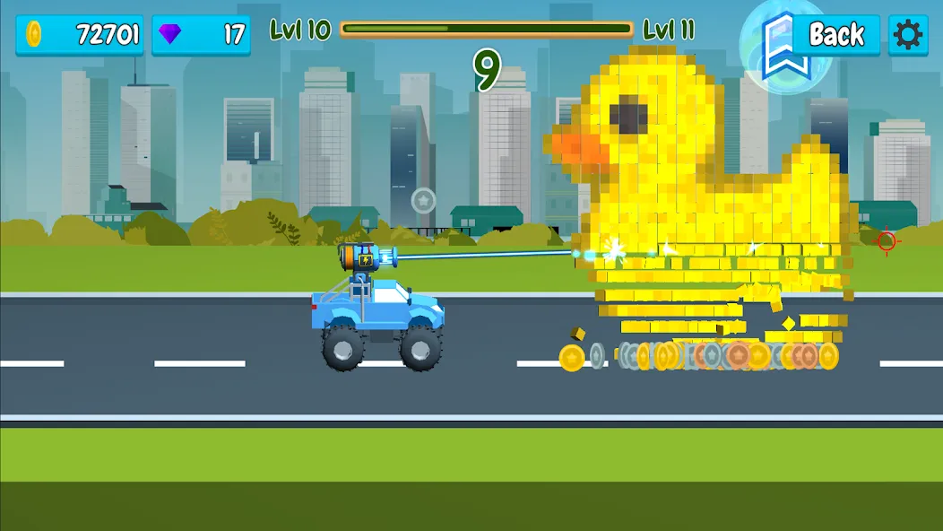 Rusher Crusher: Demolition! [MOD: безлимитные деньги и усиленное оружие] Screenshot 2