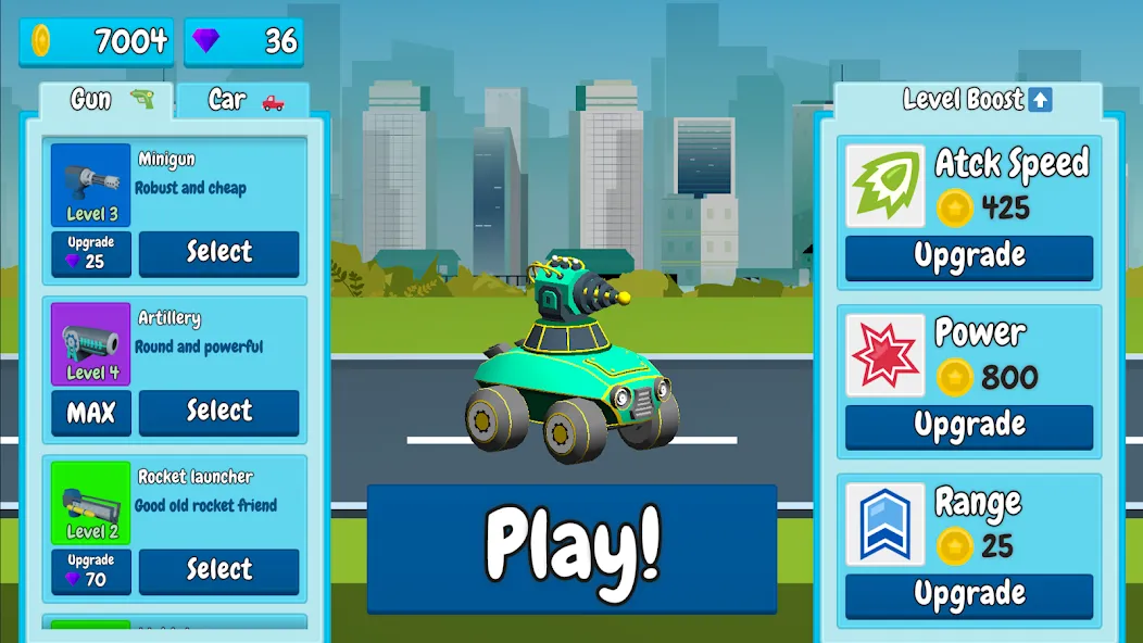 Rusher Crusher: Demolition! [MOD: безлимитные деньги и усиленное оружие] Screenshot 5