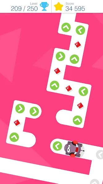 Tap Tap Dash [MOD: много монет и все уровни открыты] Screenshot 5