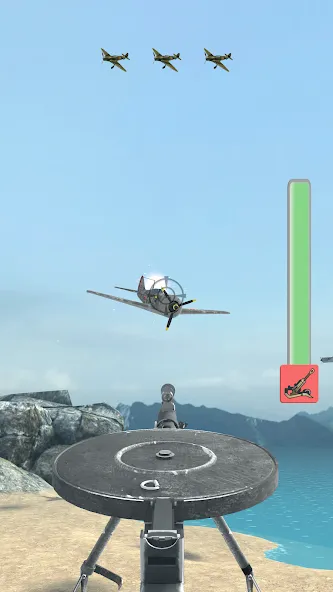 Coast Defender - Blitz War [MOD: безлимитные деньги и ресурсы] Screenshot 4