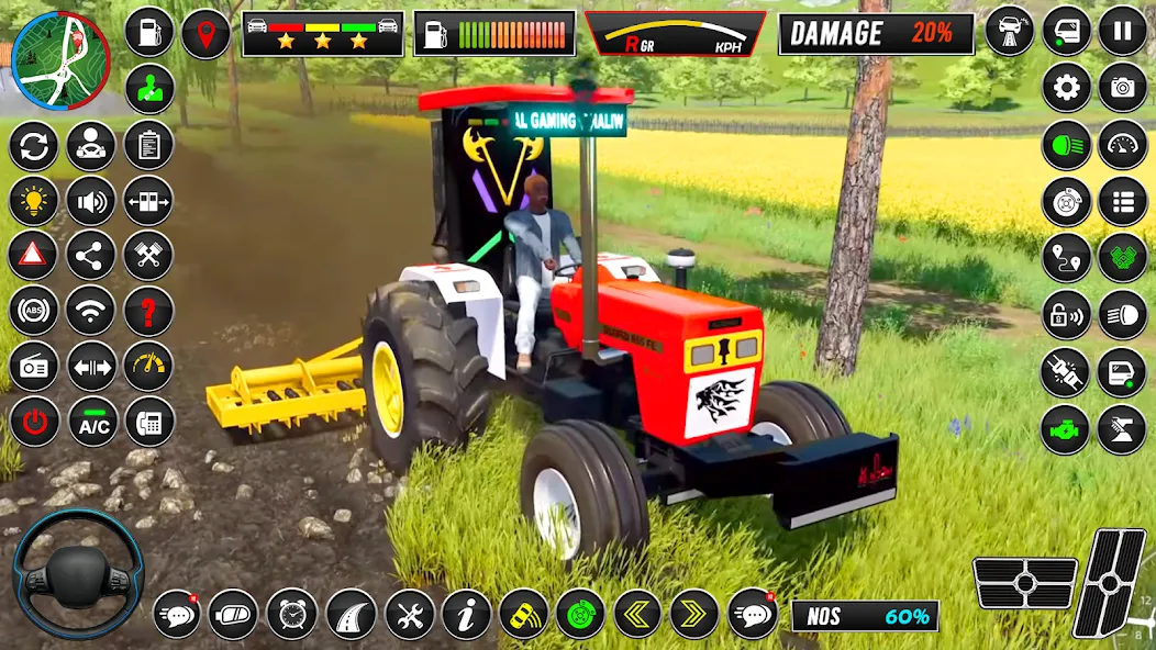 Indian Tractor Simulator Games [MOD: безлимитные деньги и топливо] Screenshot 5