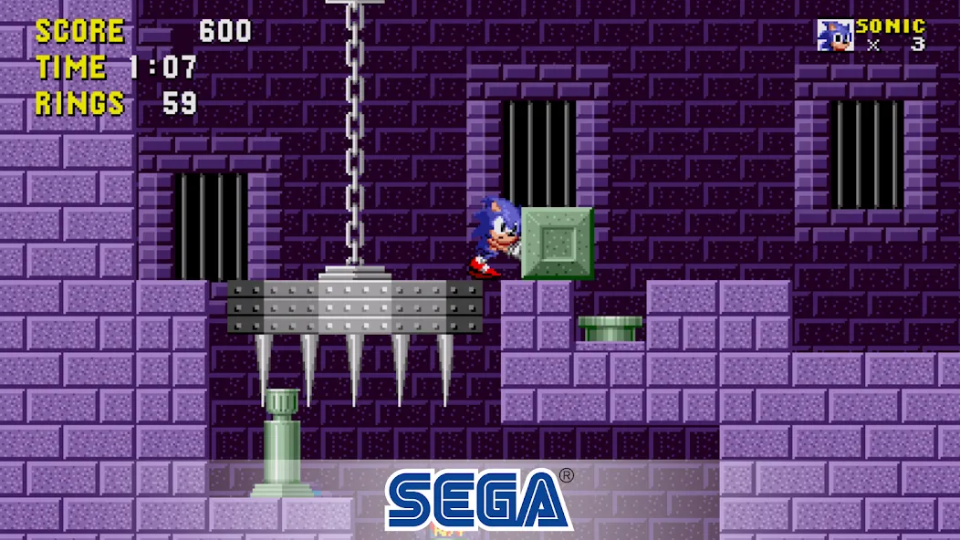 Sonic the Hedgehog™ Classic [MOD: безлимитные жизни и открыты все уровни] Screenshot 2